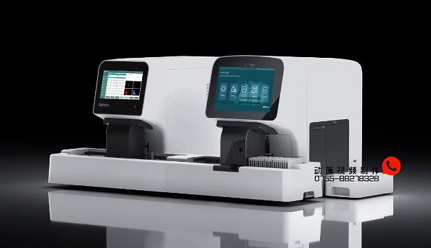 醫(yī)療智能檢測設(shè)備動畫視頻