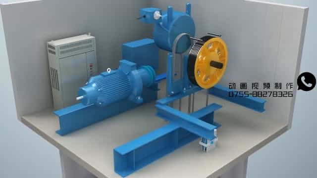 電梯部件三維動(dòng)畫視頻 - 深圳3D動(dòng)畫制作 - 深圳映畫傳媒