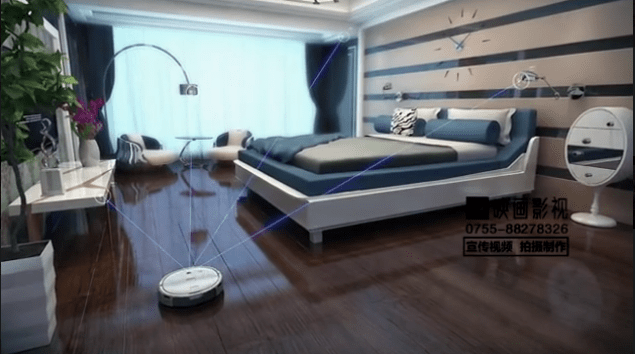 科沃斯掃地機器人三維動畫視頻