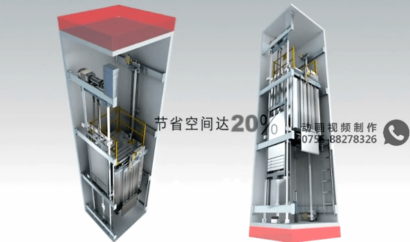 電梯工業(yè)產(chǎn)品三維動畫視頻 - 深圳3D動畫制作 - 深圳映畫傳媒